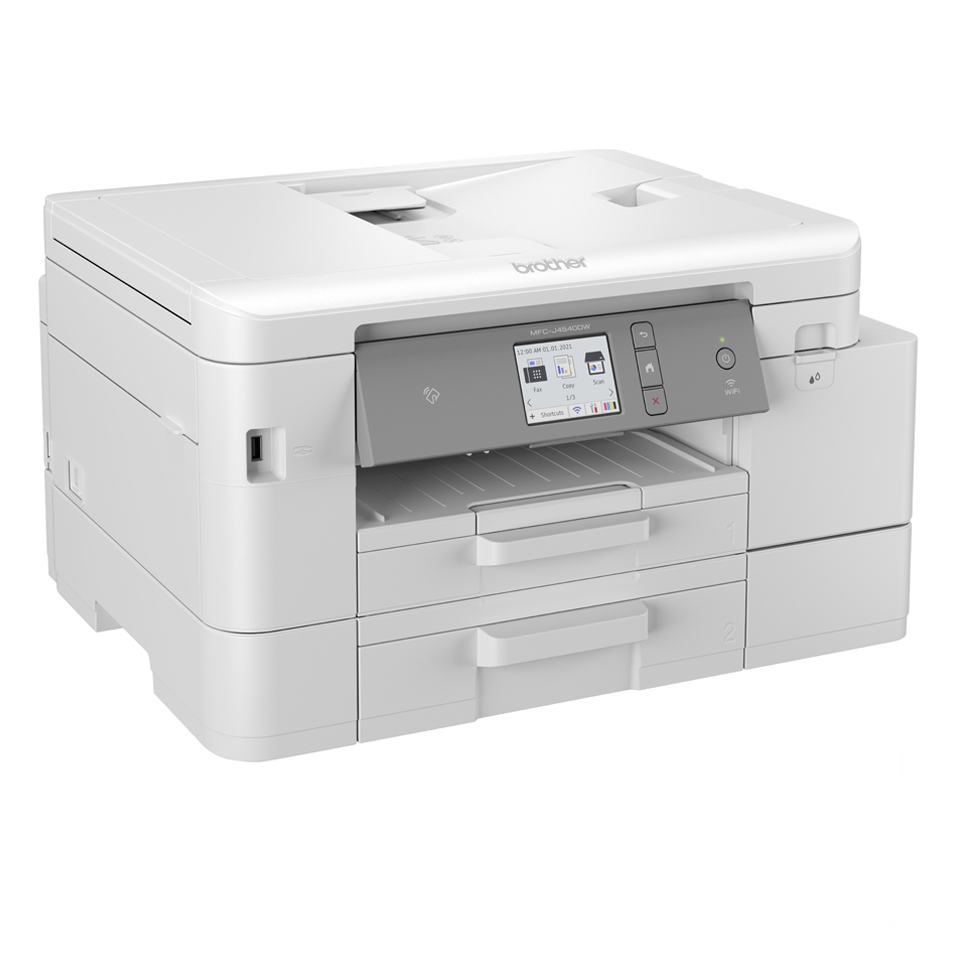 Profesionalus daugiafunkcinis (4-in-1) spalvotas rašalinis spausdintuvas MFC-J4540DW, skirtas darbui nauose